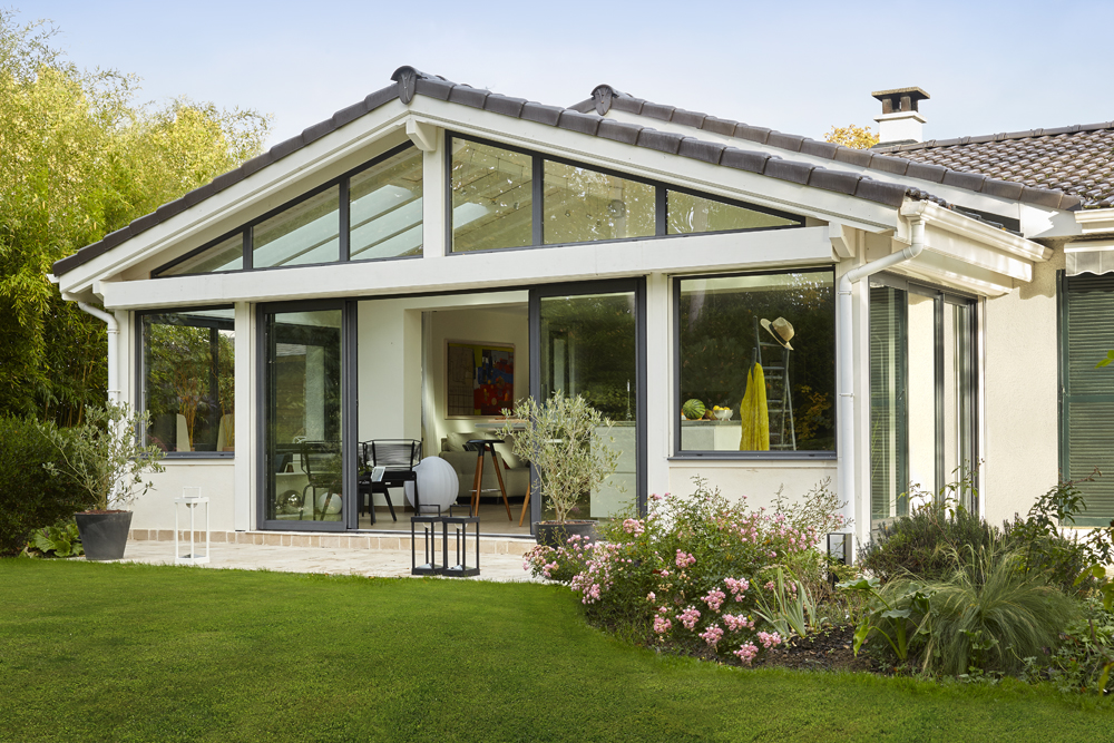 Véranda extension en bois