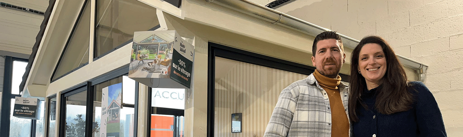 Expertise, couple et passion : portrait d’Aurélien et Clémence Sanchez franchisés Vie & Véranda à Tours (37)